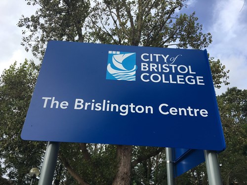 brislington centre sign